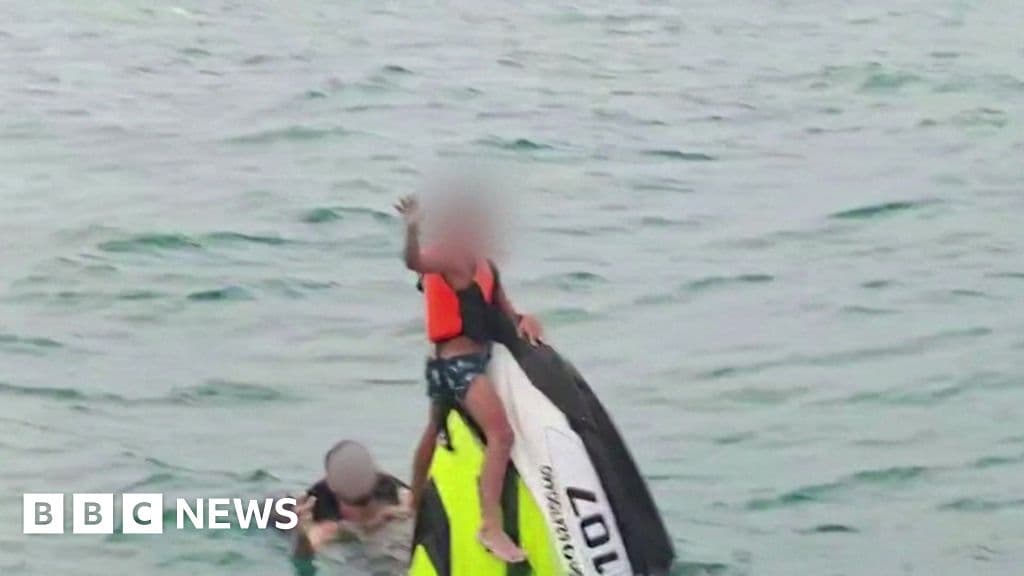 Family stranded 16 hours after jet ski capsized in Thailand