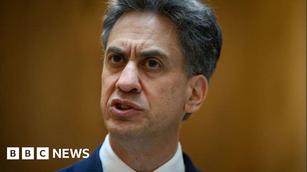 Miliband urges US to reopen Strait of Hormuz