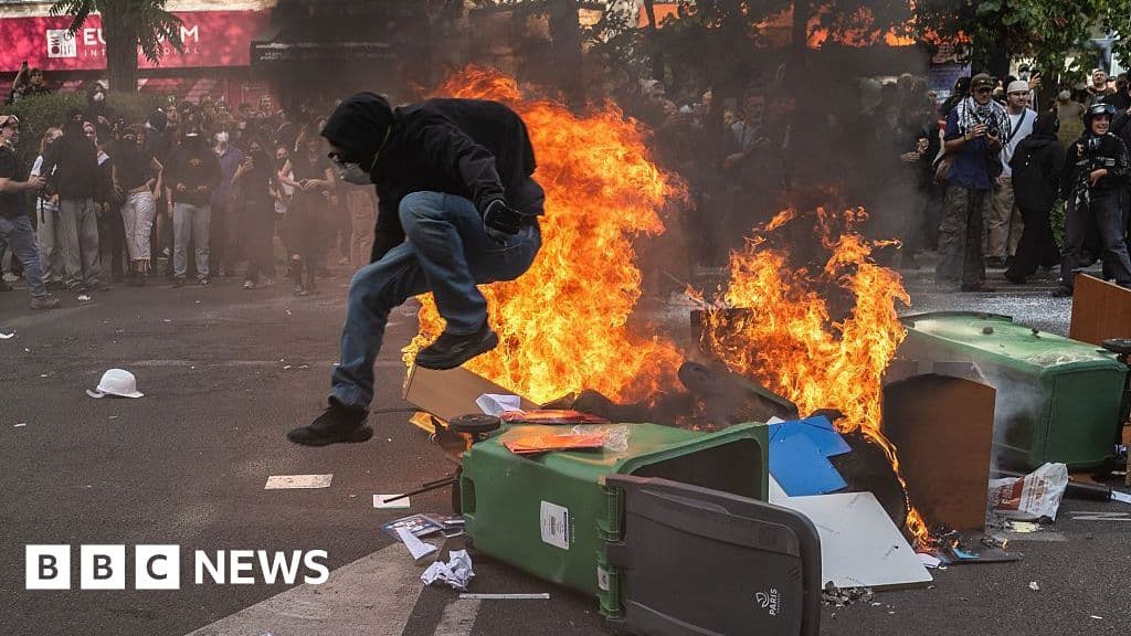 France school protests extend beyond classrooms