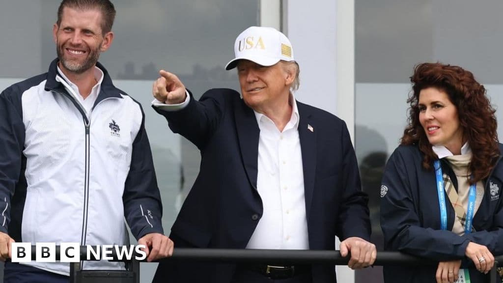 Trump on two-day Ireland visit
