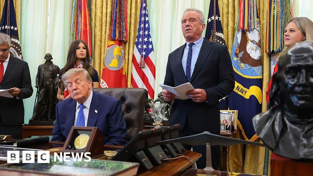 Trump issues order on childhood vaccines