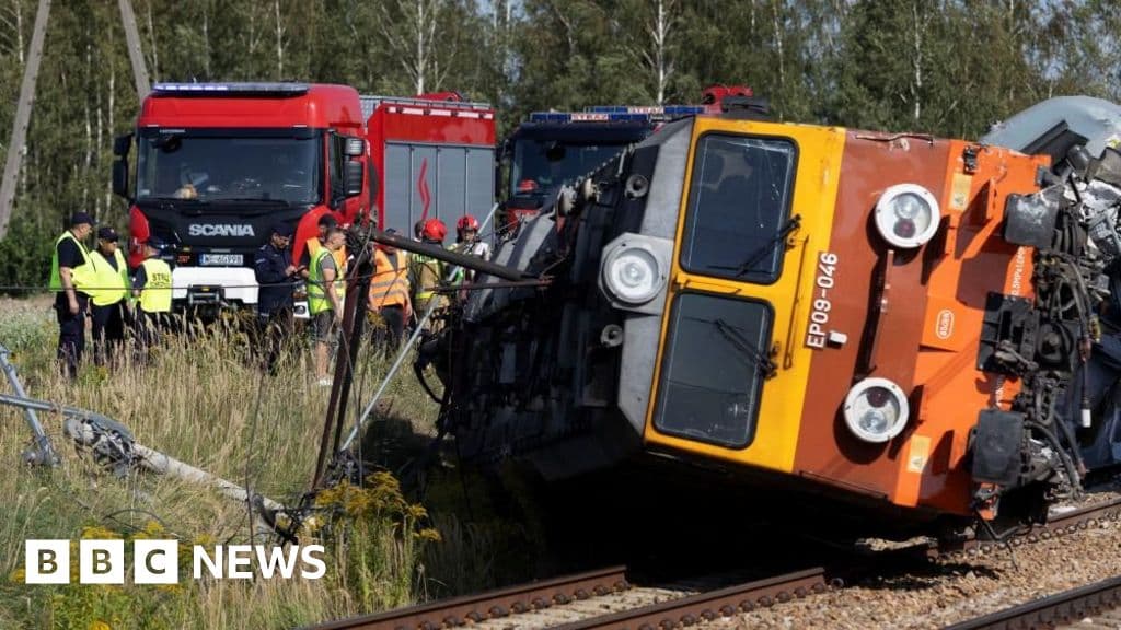 حادث قطار يقتل راكب في بولندا