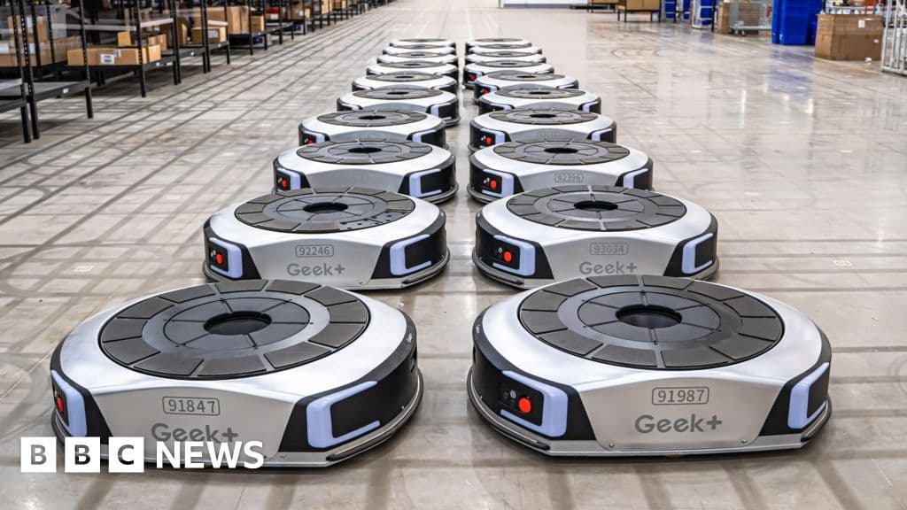 Chinese robot army reshapes UK retail