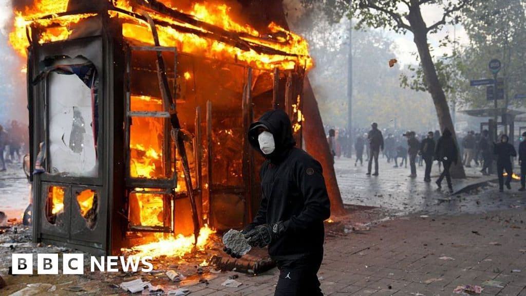 French cities plan curfews after unrest