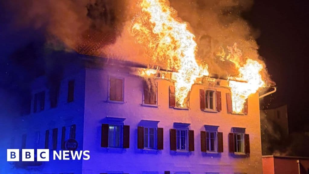 Five Missing After Swiss Fire