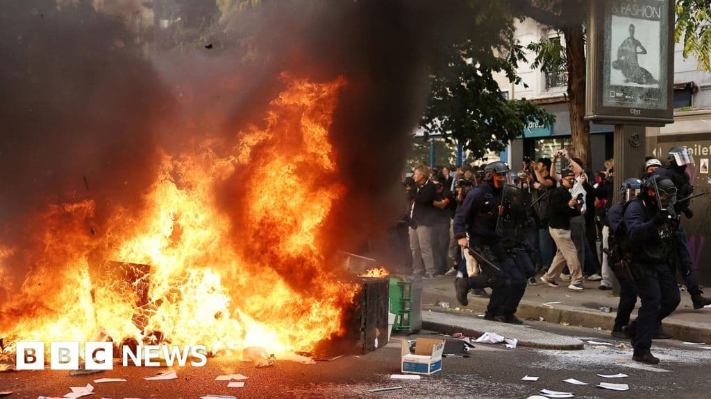 France stops stun grenade use after injury