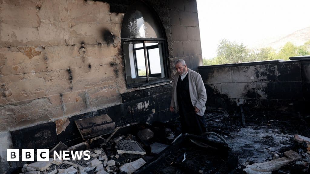 Israeli settlers target mosques and farmland in West Bank