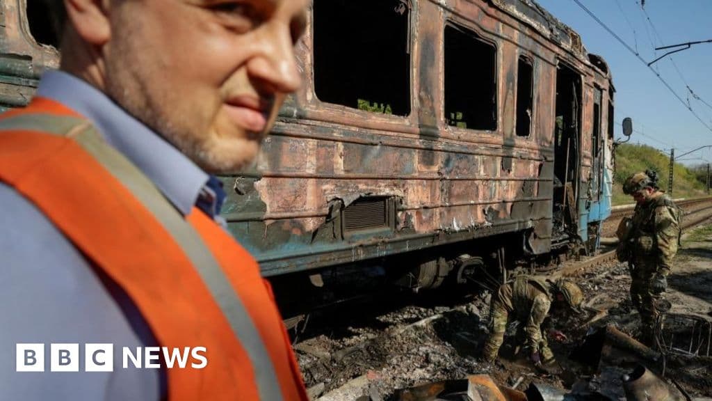 Ukraine rail passengers face drone escalation