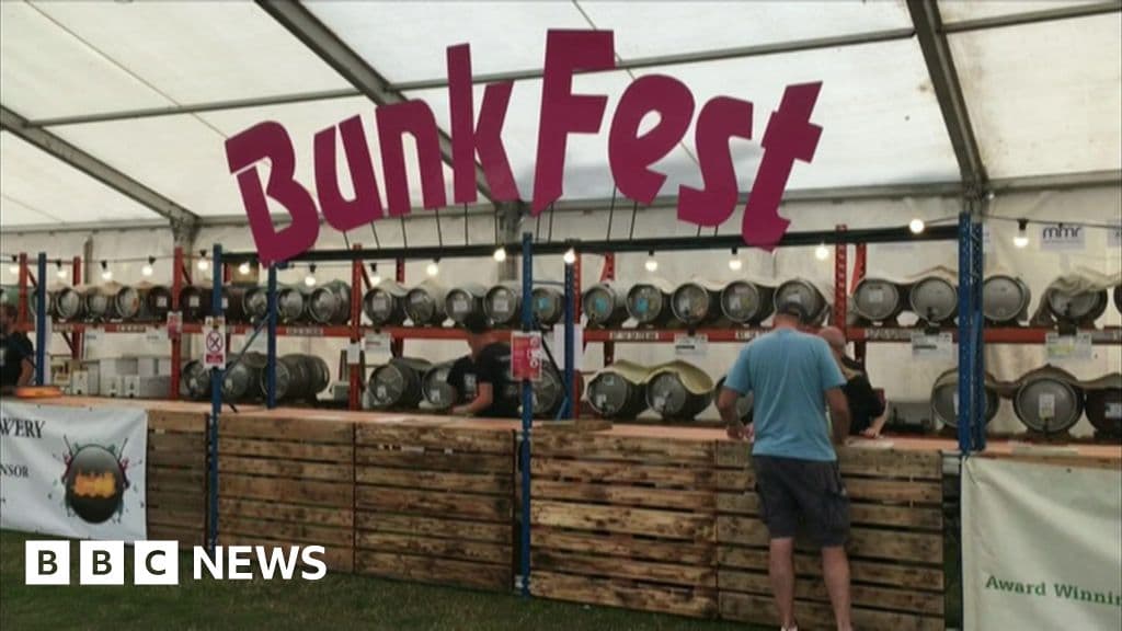 Bunkfest resumes after train delay