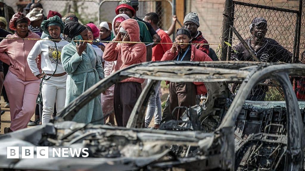 South Africa reports 27 deaths from two shootings