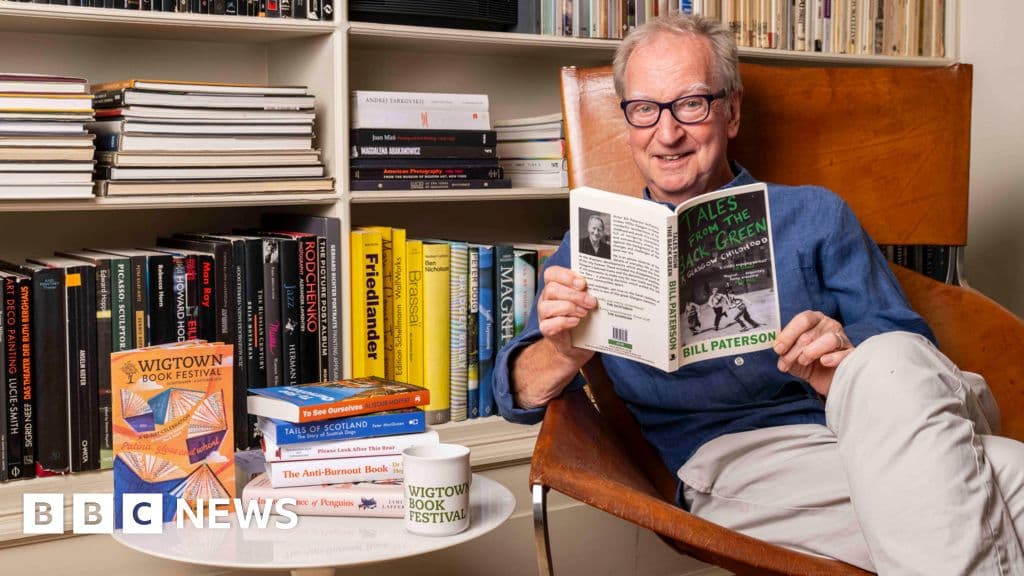 Bill Paterson returns to Wigtown with memoir