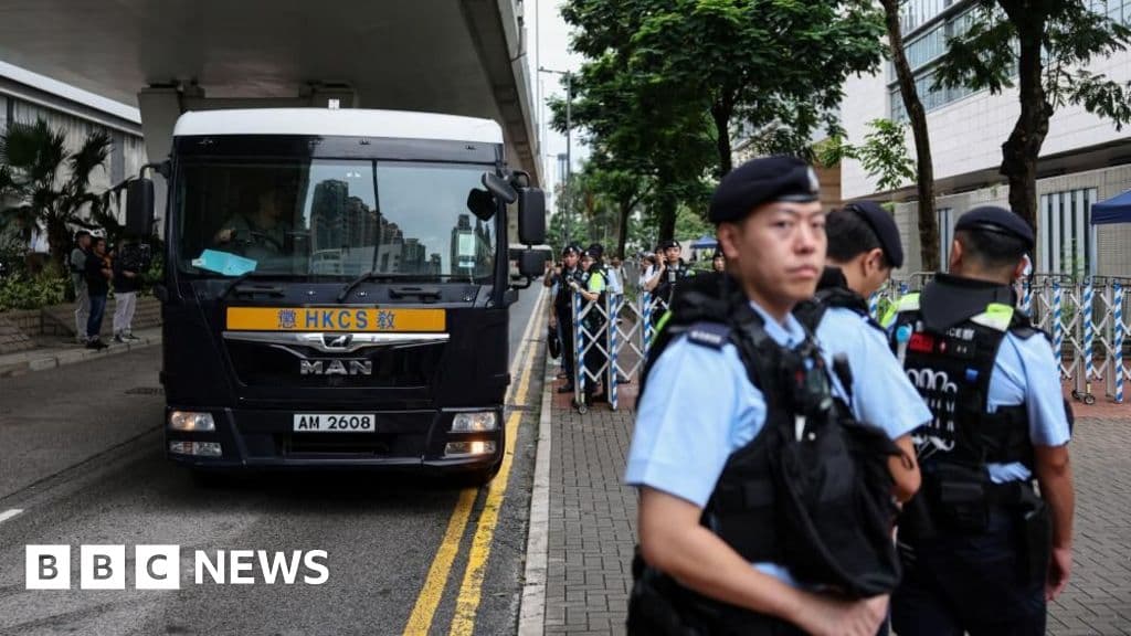 Hong Kong Activists Convicted in Security Case