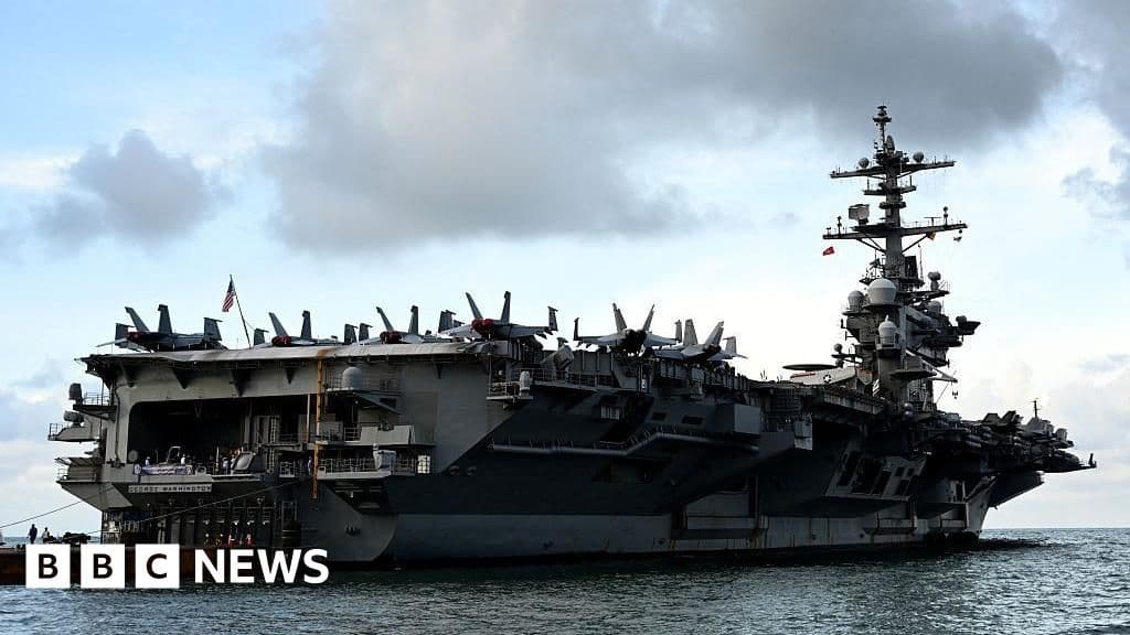 حاملة الطائرات الأمريكية تتجه لتعويض USS Abraham Lincoln