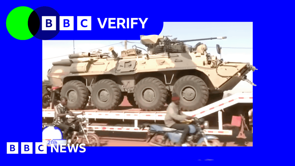Russian vessel transports military gear to Mali