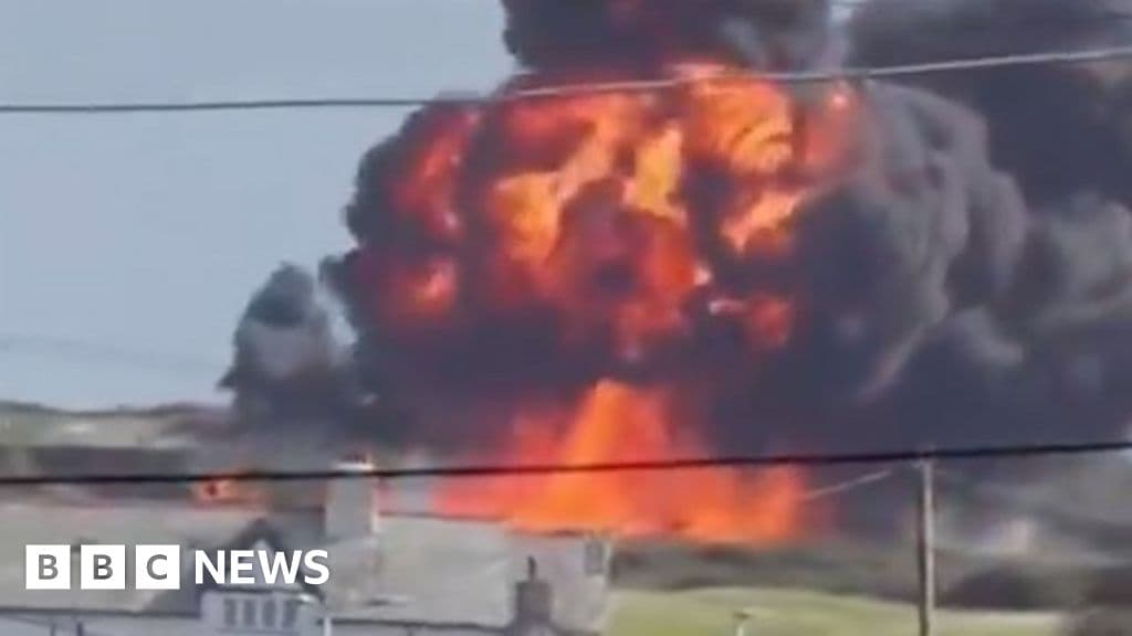 RAF Valley pilots ejected after Anglesey crash