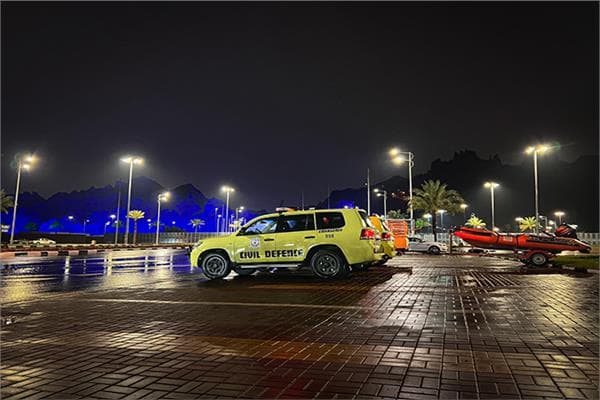 الدفاع المدني السعودي يطلق الإنذار المبكر في الخرج وينبع تحسبًا لخطر محتمل