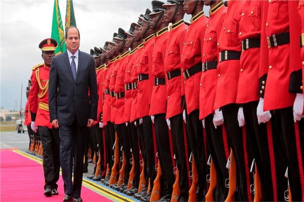 Egypt's President Sisi promotes regional stability