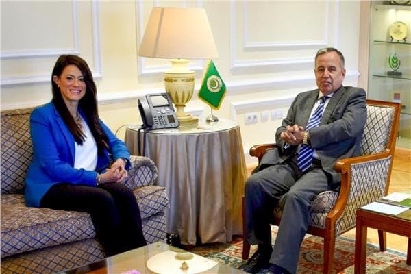 نبيل فهمي يلتقي الأمين التنفيذي للإسكوا