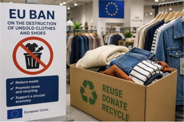 EU Bans Destruction of Unsold Clothes