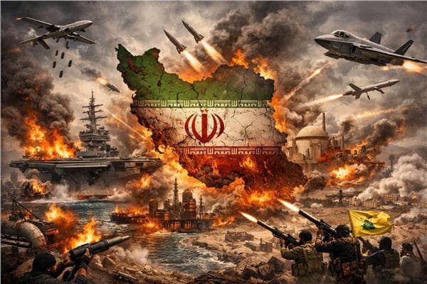 الجيش الإيراني يرد على الهجمات الأمريكية