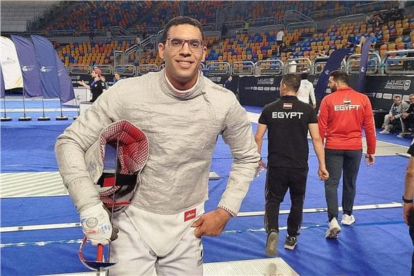 محمد عامر يحقق أول ميدالية لمصر في سلاح السيف