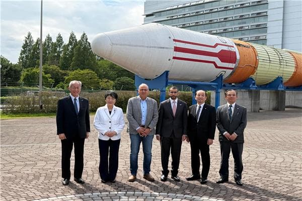 Water Minister Meets JPAS for Satellite Use