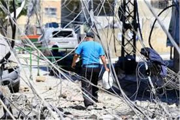 Explosions and shelling in Nabatieh