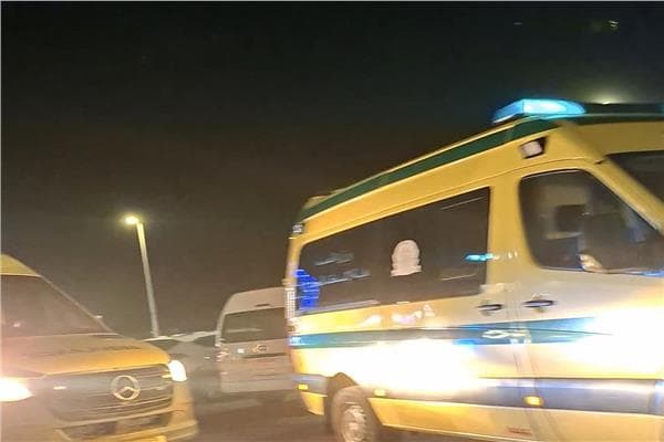 إصابة مأمور وضباط في حادث بقسم جمصة