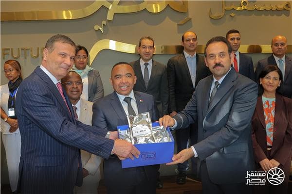 Egypt Receives Madagascar Leader for Development Talks