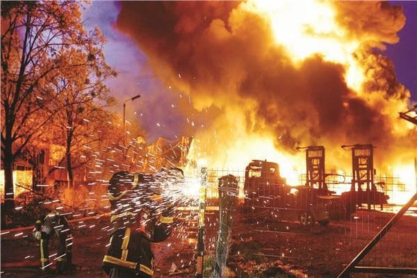 Russian escalation impacts Kyiv