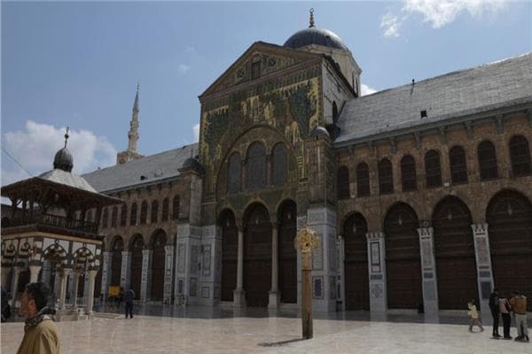 Umayyad Mosque reopens after fire control