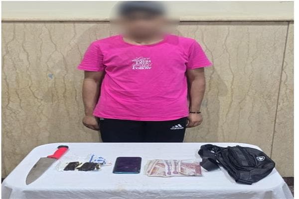 Suspect Apprehended for Street Drug Sale