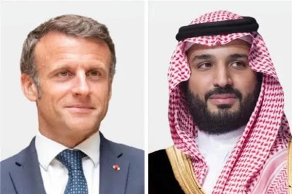 ولي العهد السعودي يناقش استقرار المنطقة مع الرئيس الفرنسي