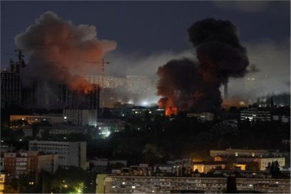 Russian missile strikes hit Kyiv, 3 dead