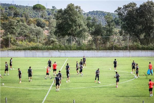 Al-Ahly evening session in Spain