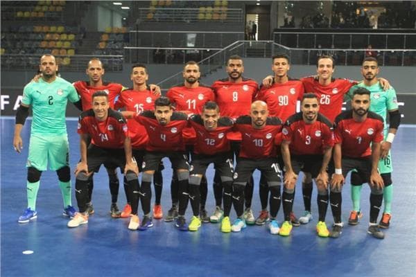 Egypt in Group Two at Futsal Champs