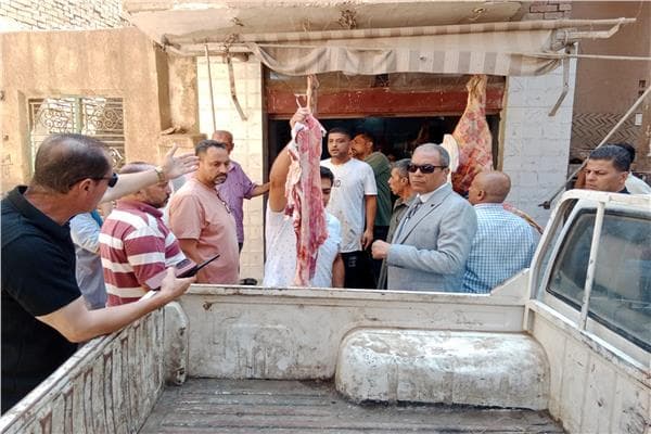 ضبط لحوم فاسدة ومخالفات مخابز في المنوفية