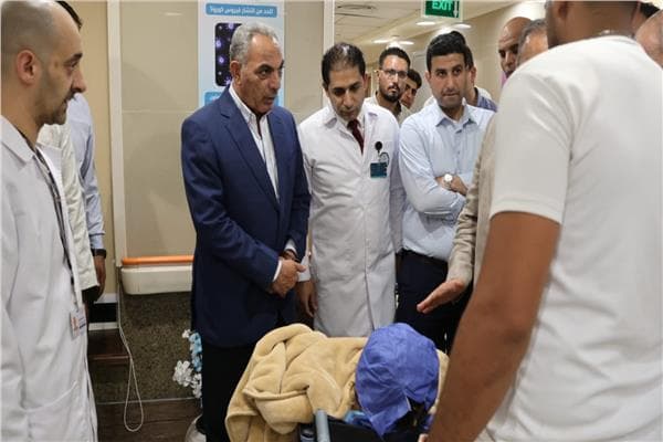 Ismailia and Sharqiya Governors Review Dowais Accident Victims