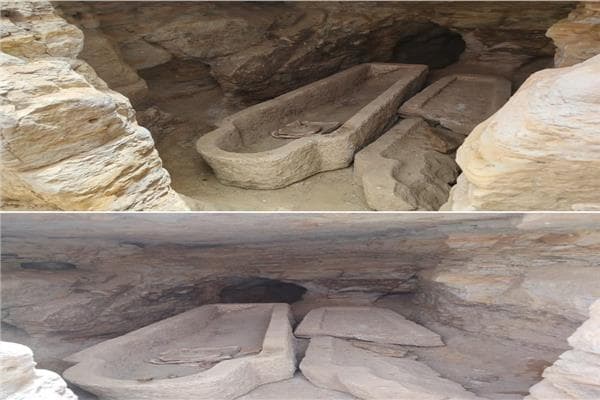 Three tombs found in Bahariya Oasis