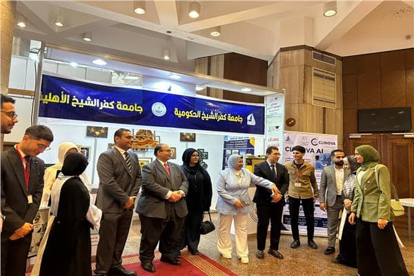 جامعة كفر الشيخ تعرض 41 برنامجًا في معرض التعليم العالي