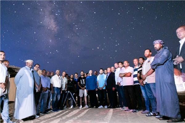 ليلة مميزة في الفيوم لرصد شهب البرشاويات