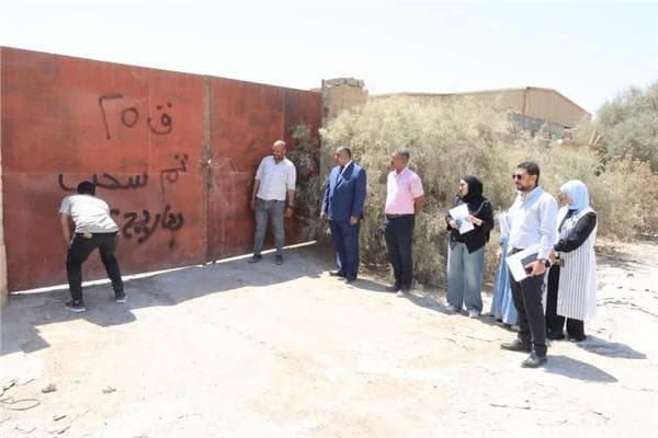 سحب أراضٍ في بني سويف لعدم الجدية