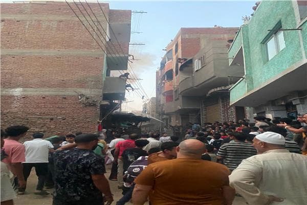 Injured in Qalyub apartment fire