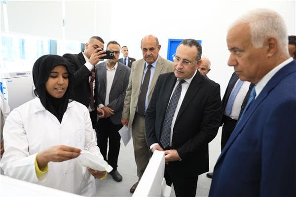 Minister of Higher Education Checks Alamein Dental Labs