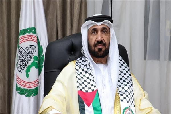 رئيس البرلمان العربي يدين رفض خطة السلام لغزة