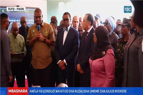 Moubasher attends Julius Nyerere Dam opening