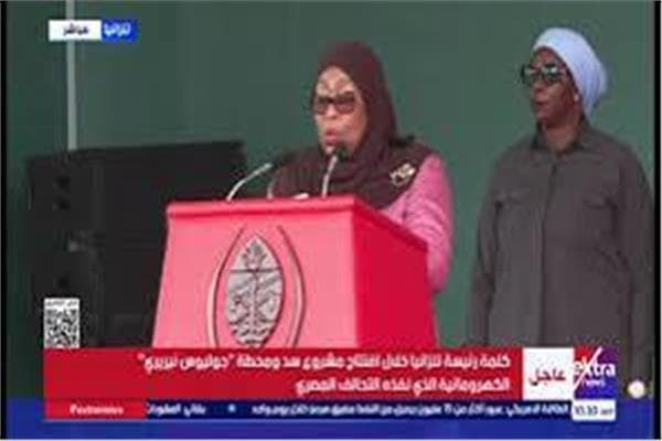 Tanzanian President thanks Egypt for Nyerere support