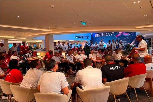 Sports Minister meets Egyptian team