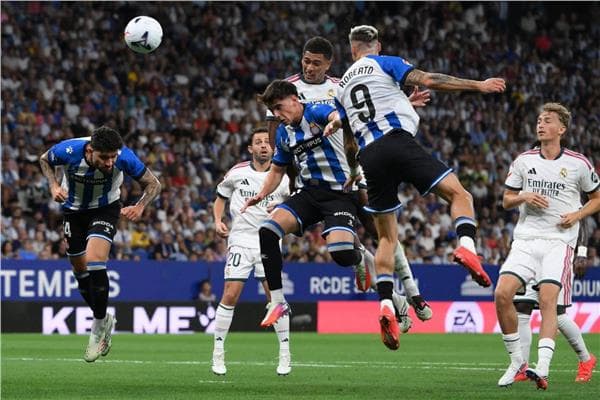 Real Madrid and Espanyol tied at half