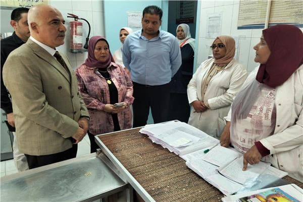 وكيل الصحة بالجيزة يدعم وحدات بولاق الدكرور